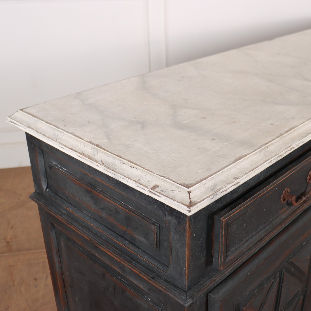 French Painted Oak Enfilade View IX