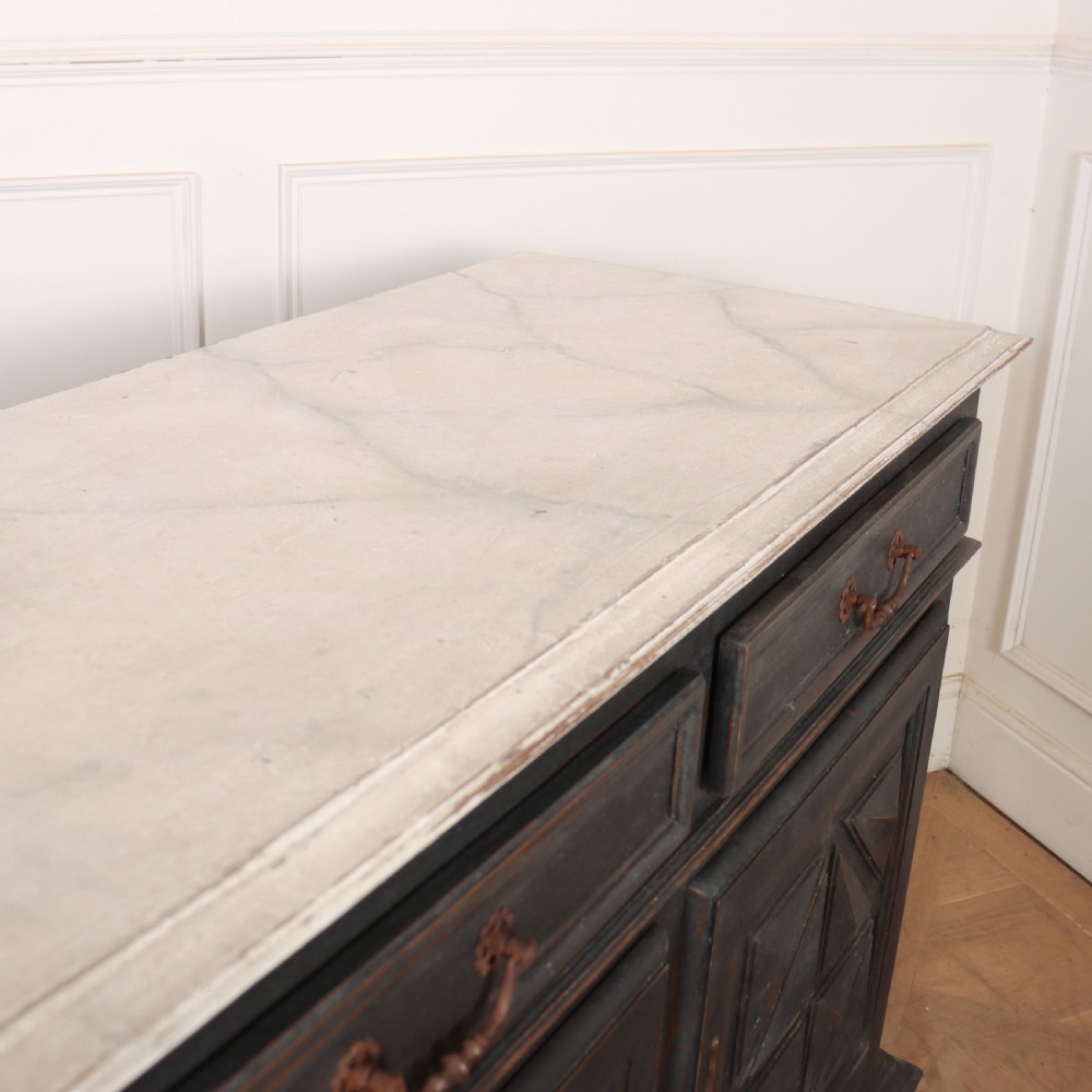 French Painted Oak Enfilade View X