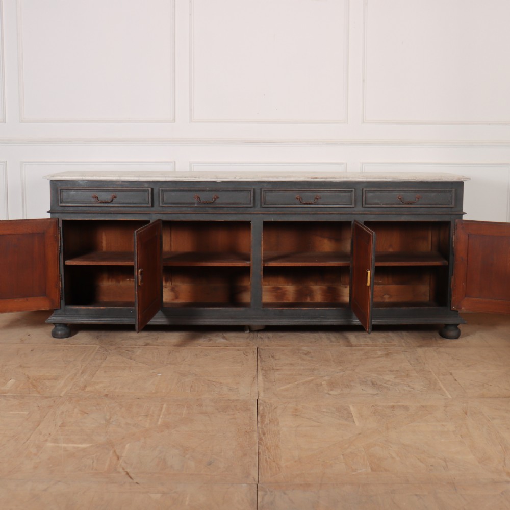 French Painted Oak Enfilade View XI