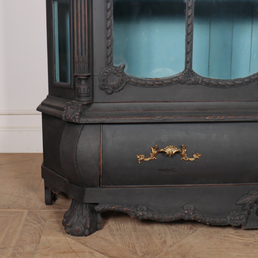 19th Century Dutch Painted Vitrine View VI
