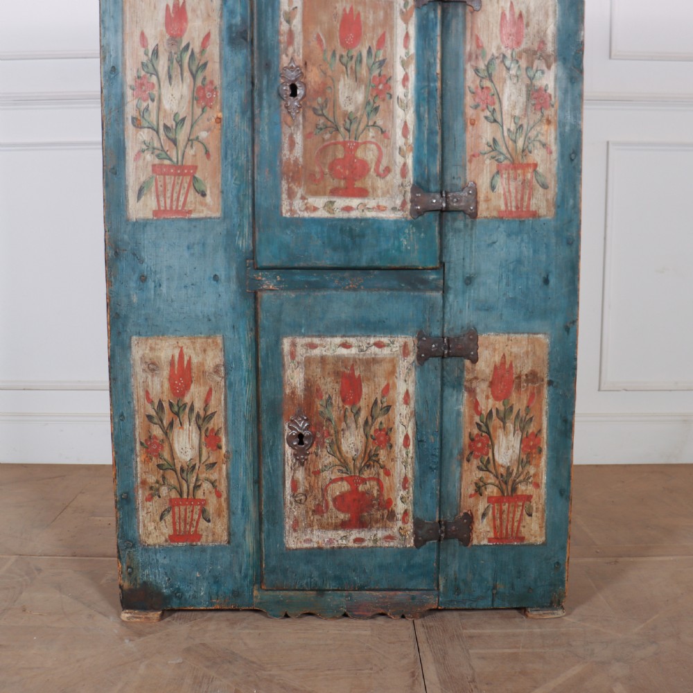 18th Century Austrian Folk Cupboard View II