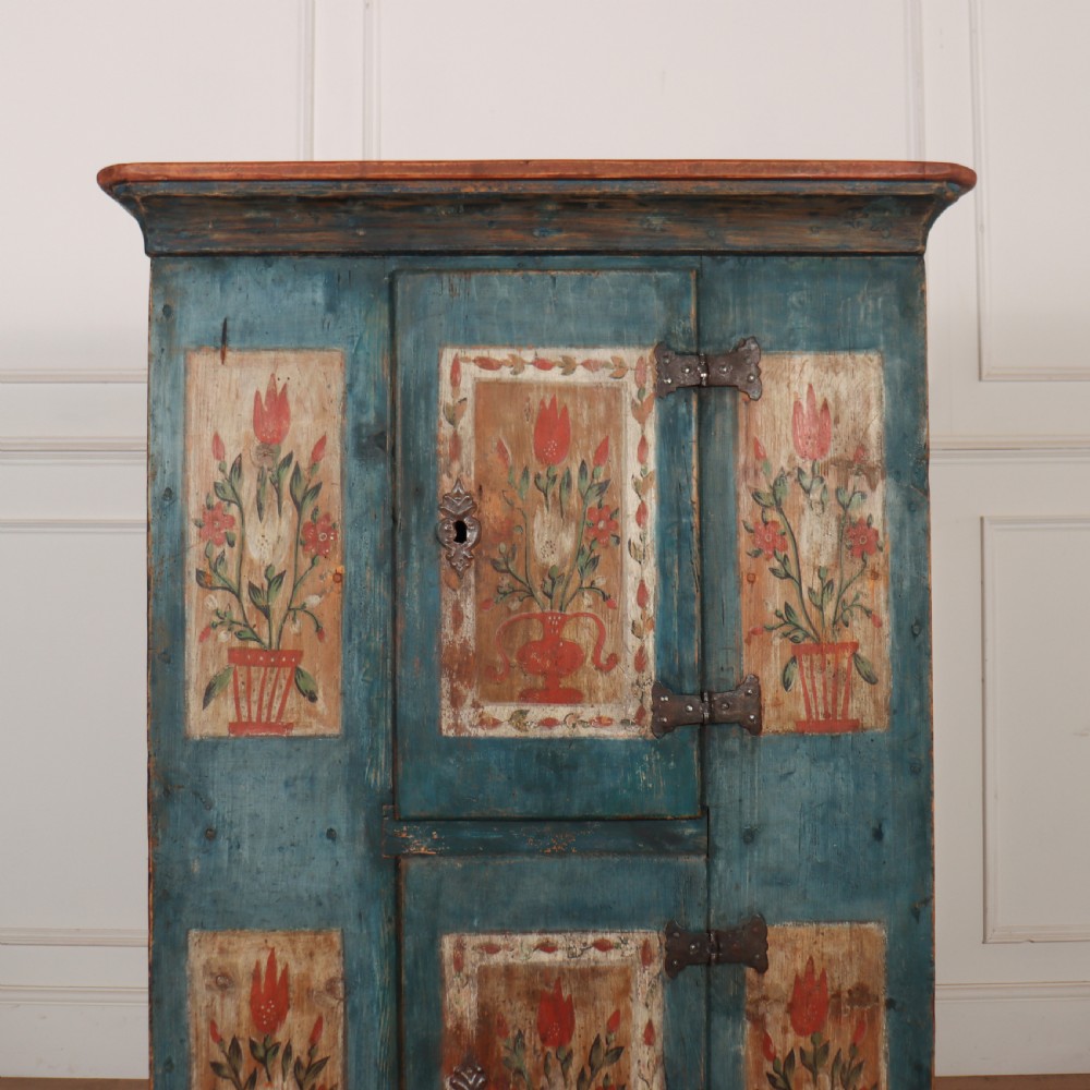 18th Century Austrian Folk Cupboard View III