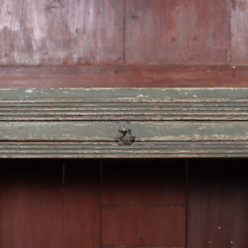 English Painted Library Bookcase View III
