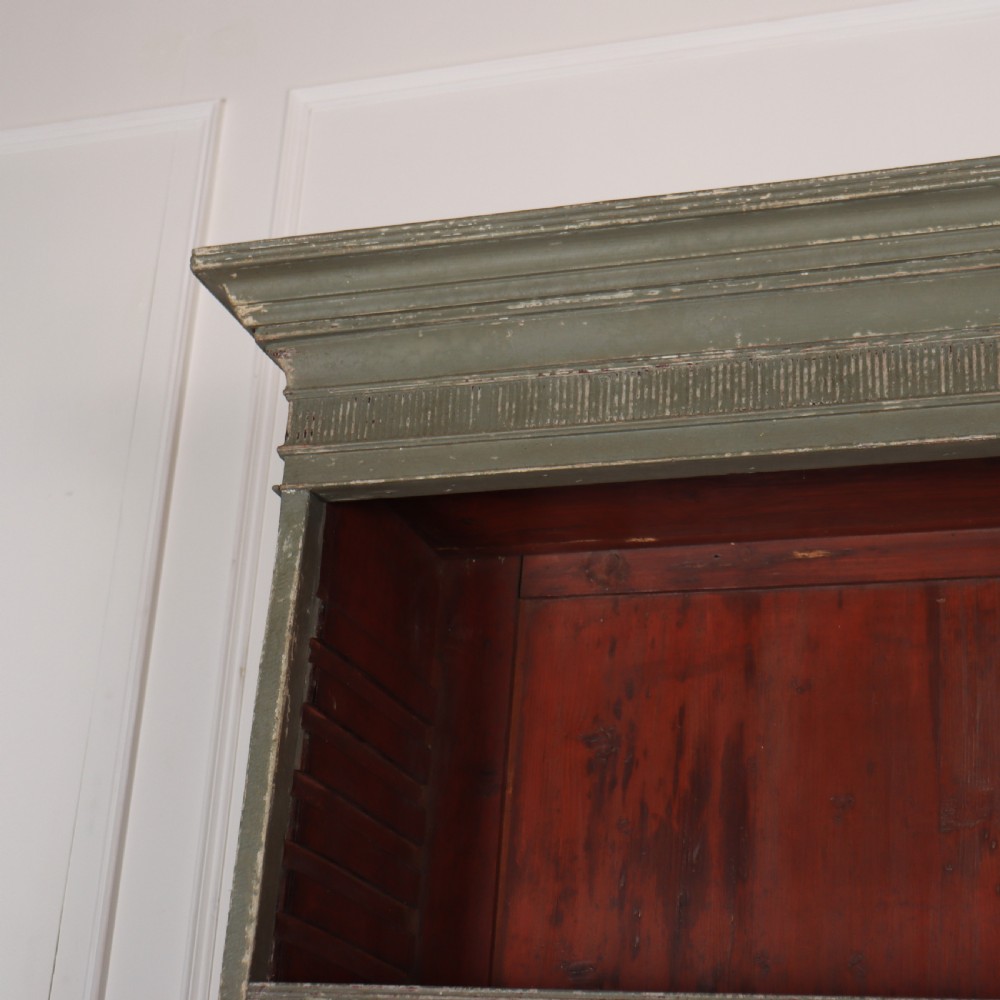 English Painted Library Bookcase View VI