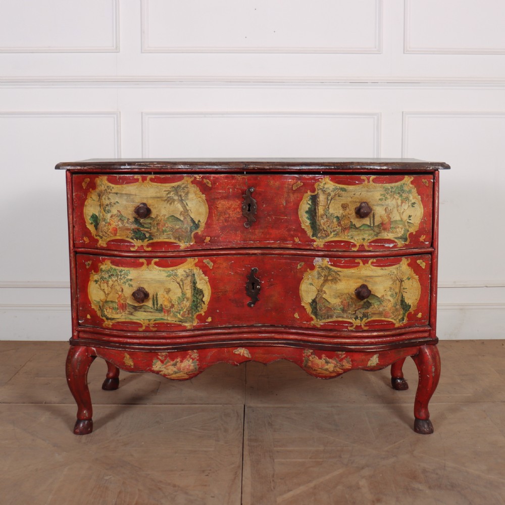 18th Century Italian Painted Commode