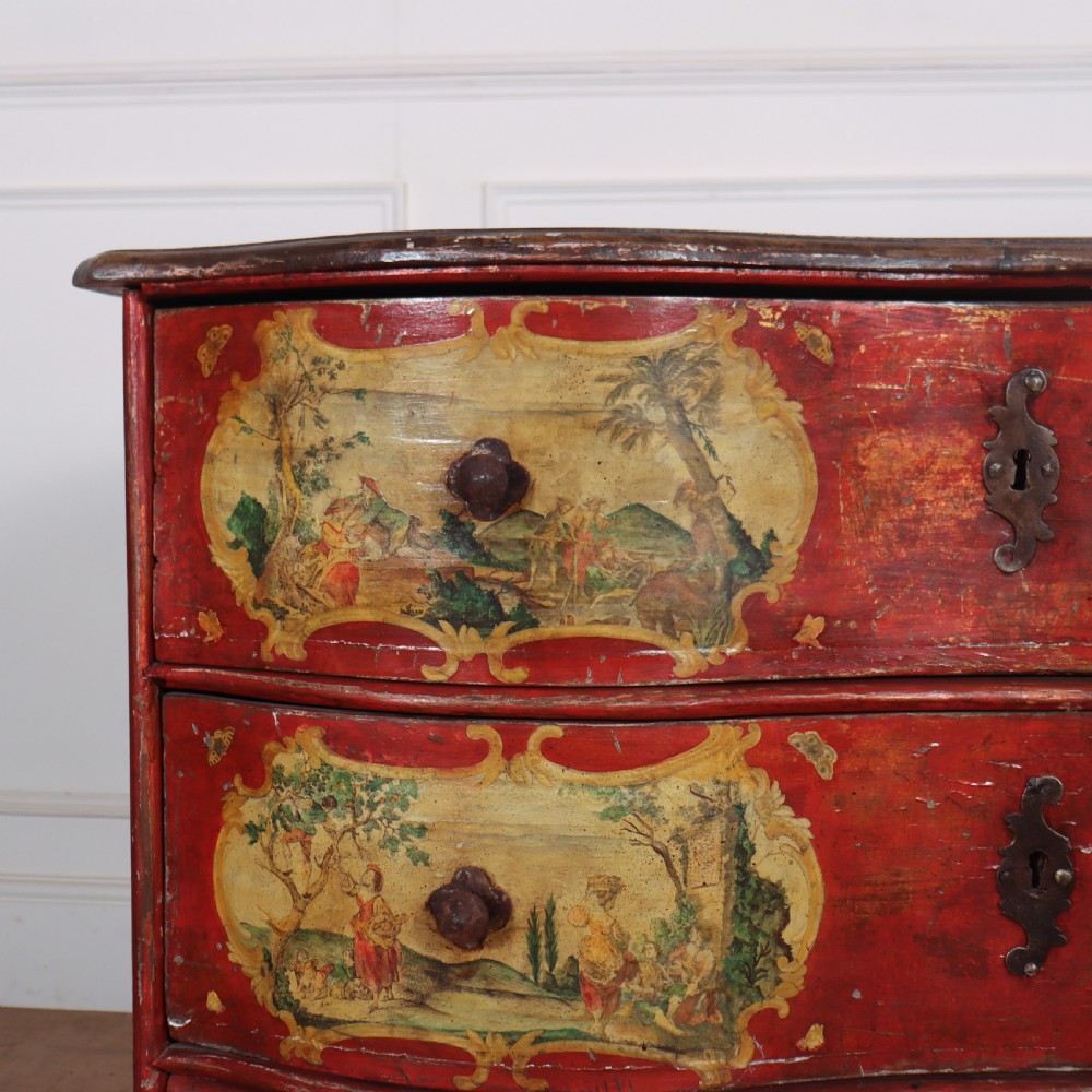 18th Century Italian Painted Commode View III