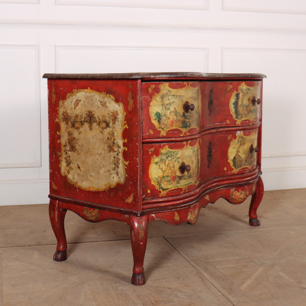 18th Century Italian Painted Commode View VII