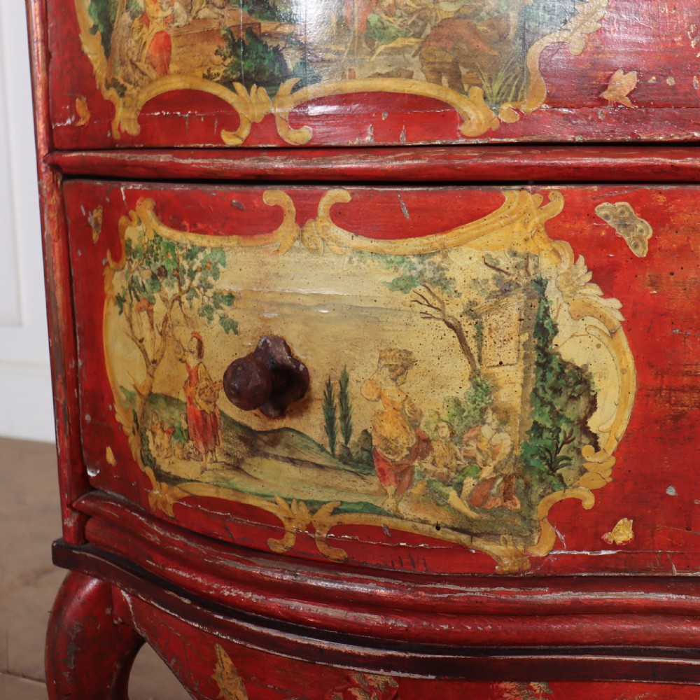 18th Century Italian Painted Commode View VIII