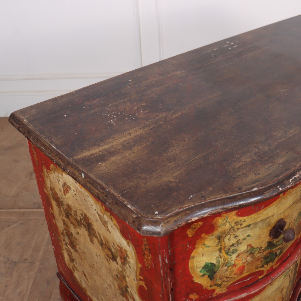 18th Century Italian Painted Commode View X