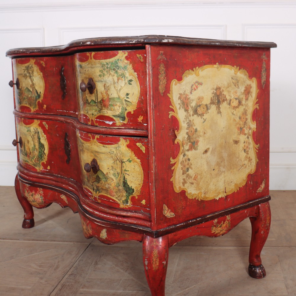 18th Century Italian Painted Commode View XI
