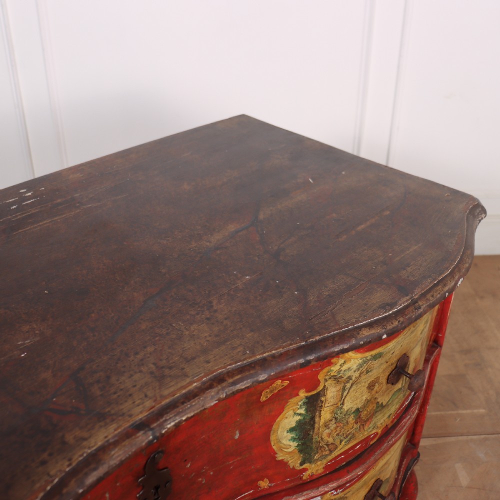 18th Century Italian Painted Commode View XII
