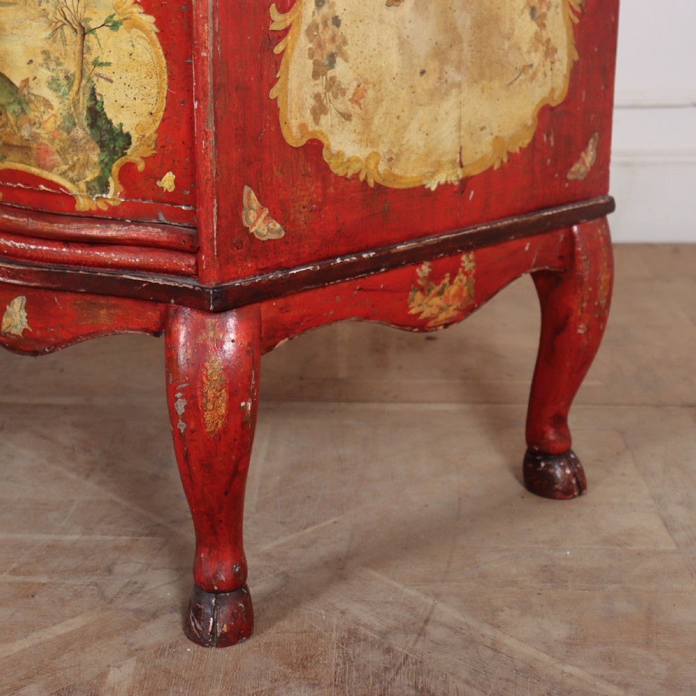 18th Century Italian Painted Commode View XIII