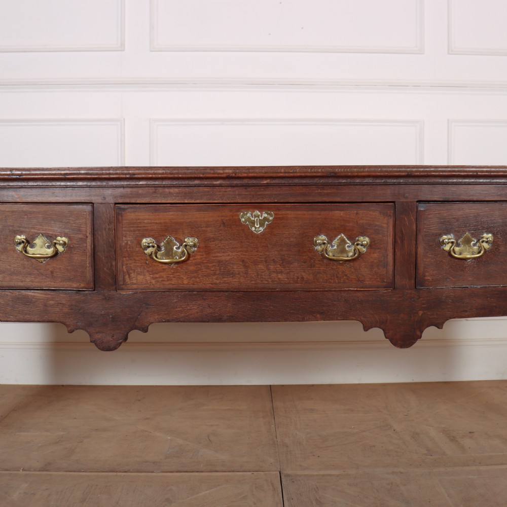 18th Century Oak Dresser Base View VI
