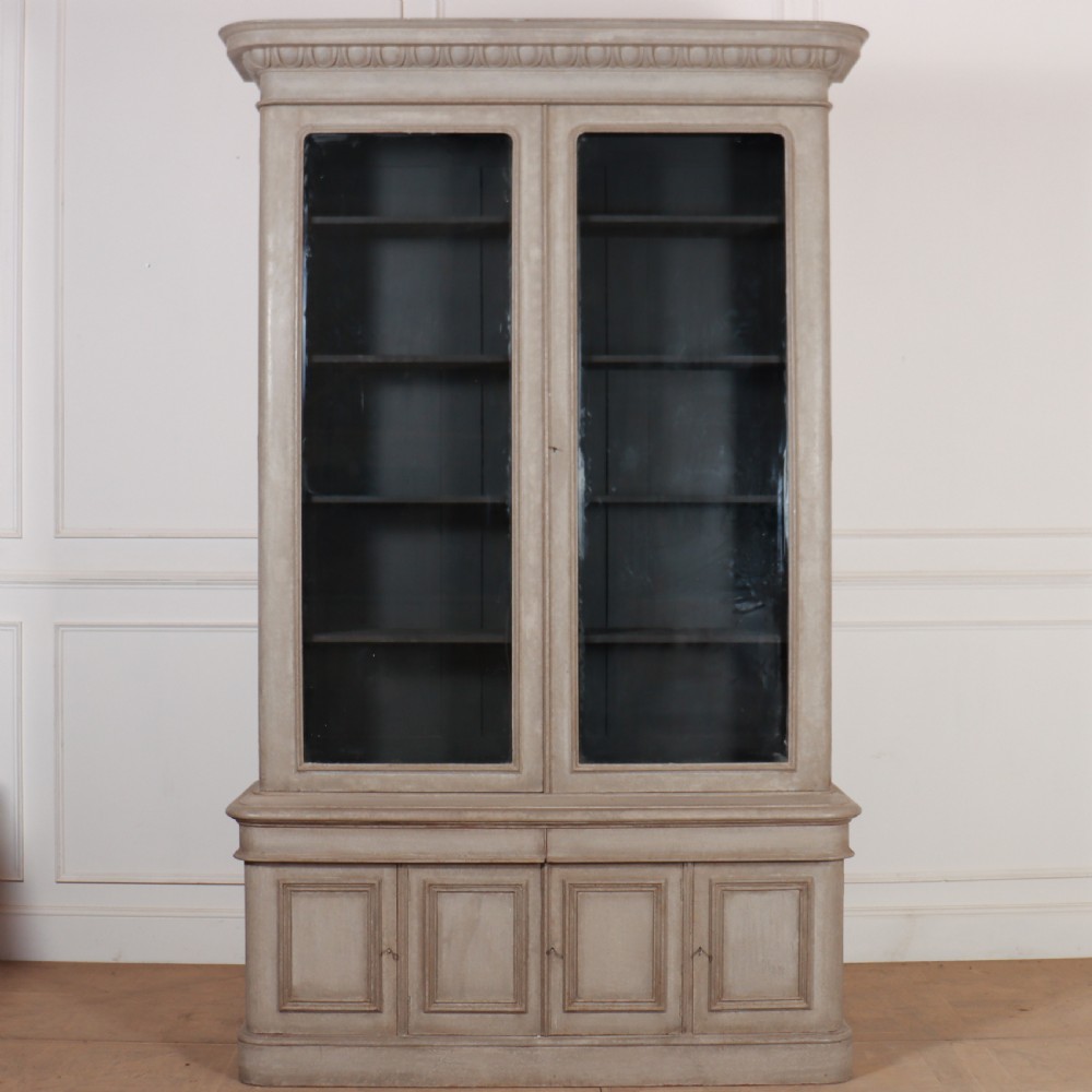 Scottish Painted Library Bookcase