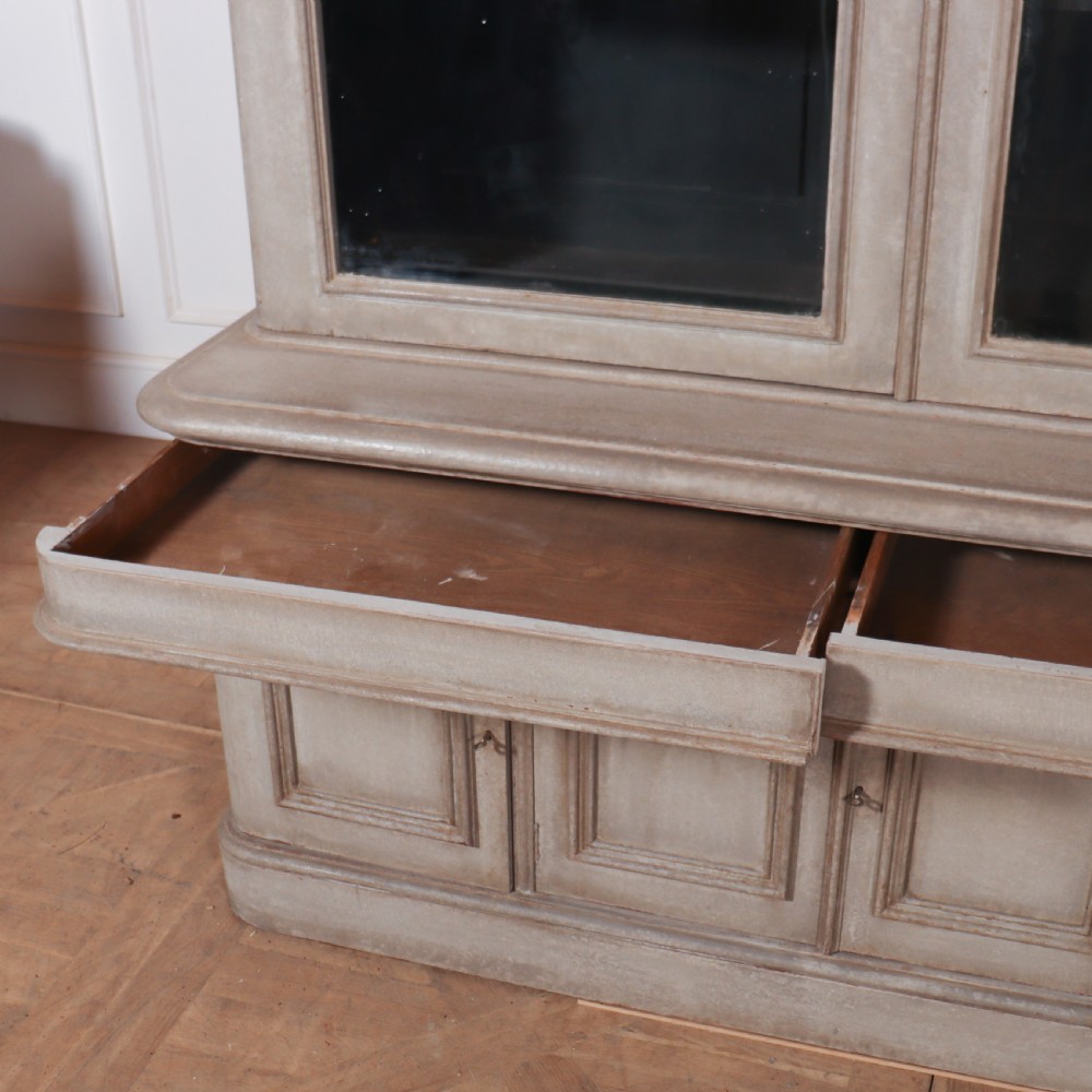 Scottish Painted Library Bookcase View VII