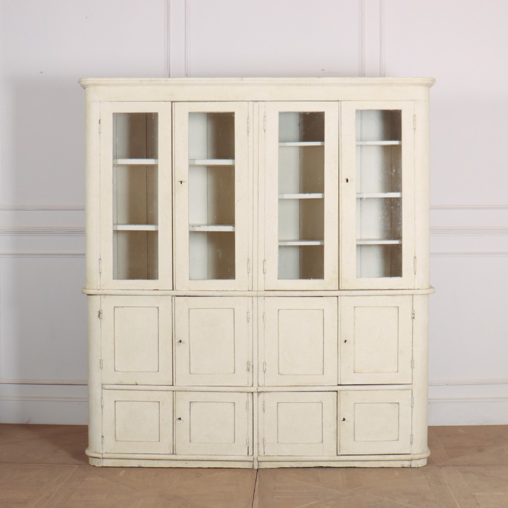 English Painted Housekeepers Cupboard