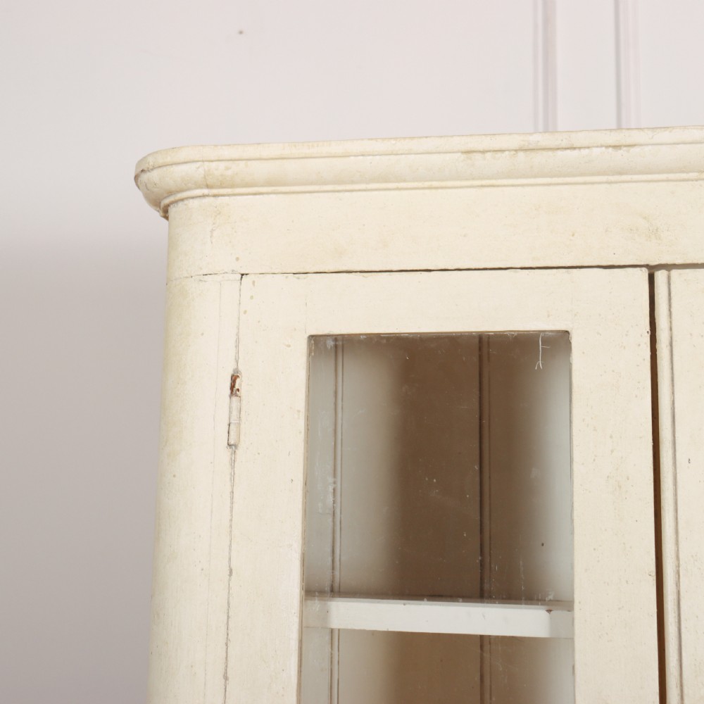 English Painted Housekeepers Cupboard View II