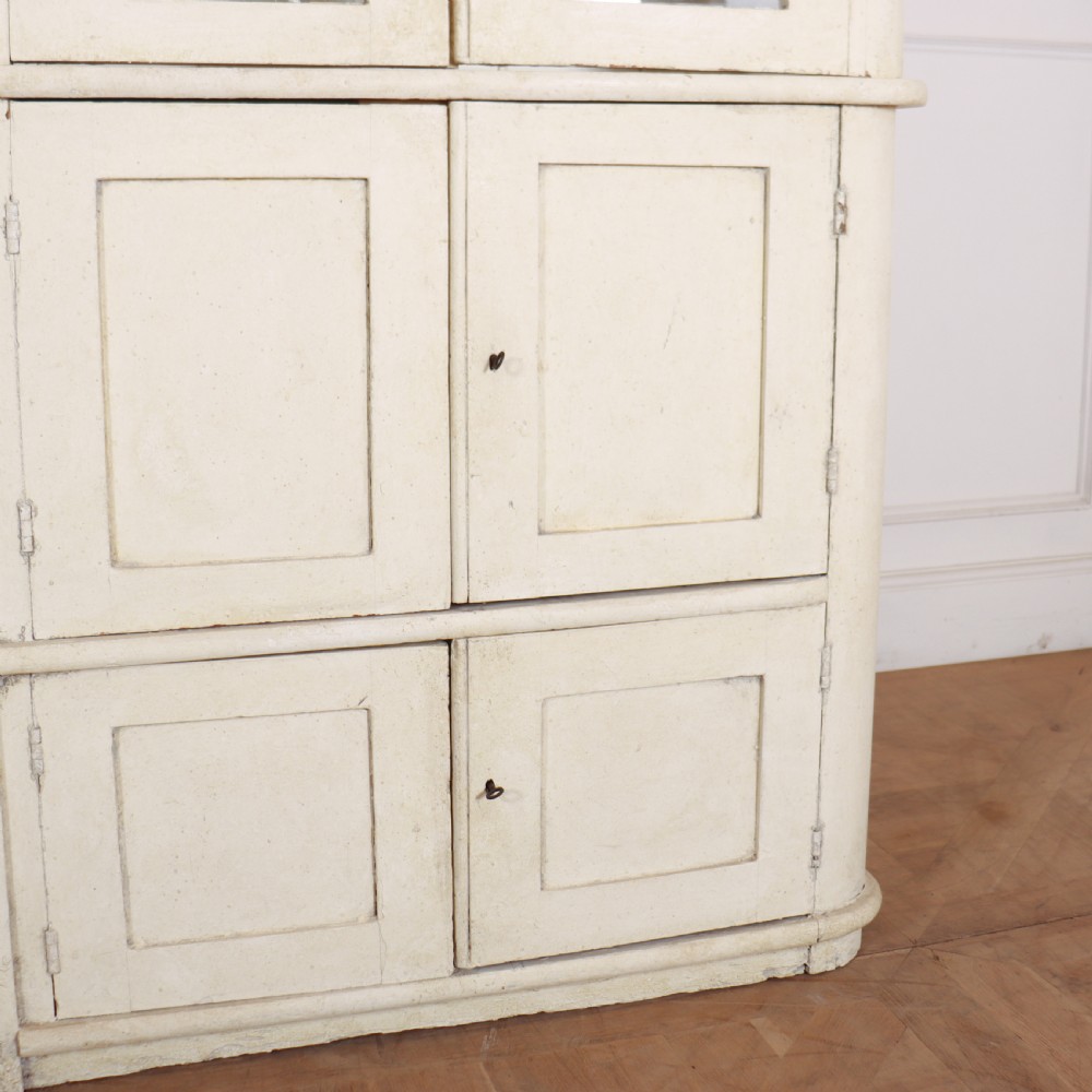 English Painted Housekeepers Cupboard View III