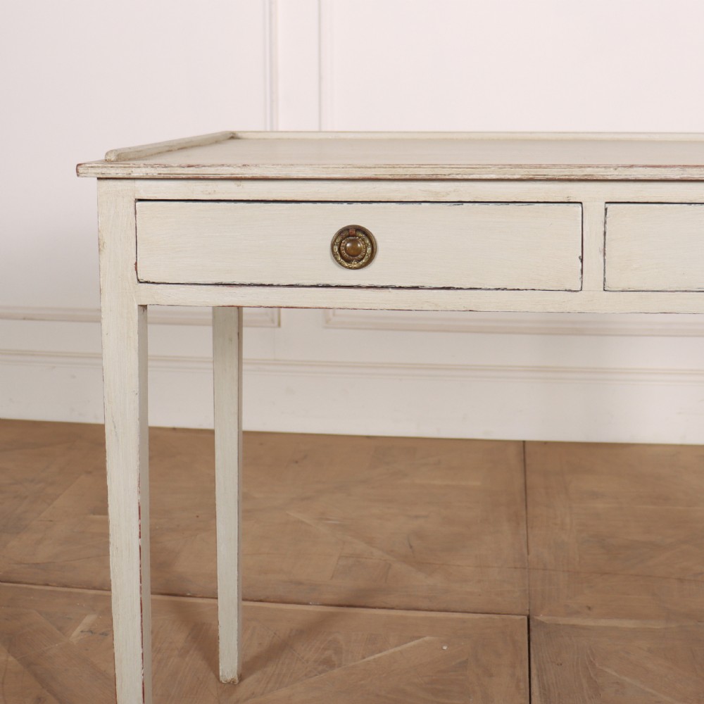 English Painted Lamp Table View III