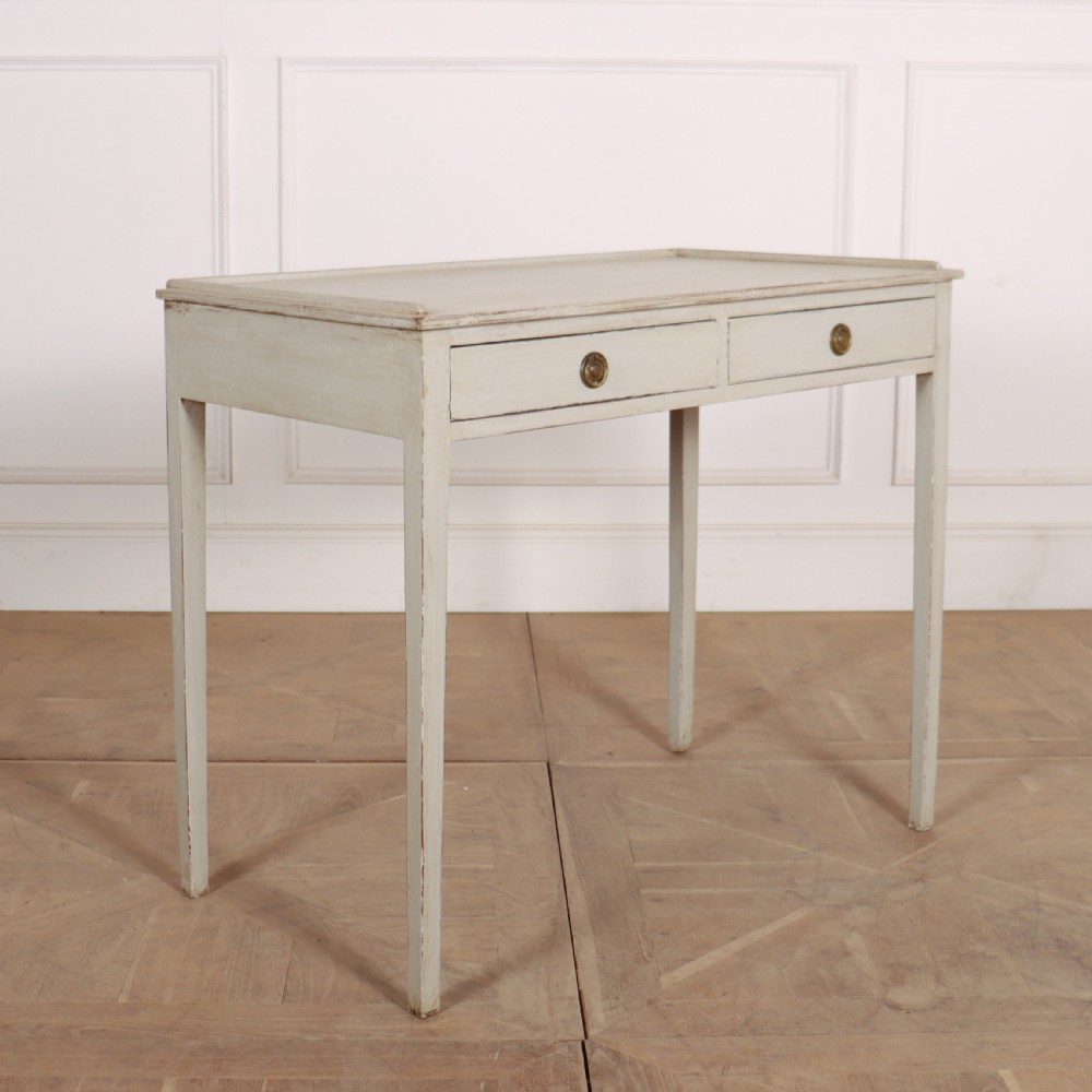 English Painted Lamp Table View IV