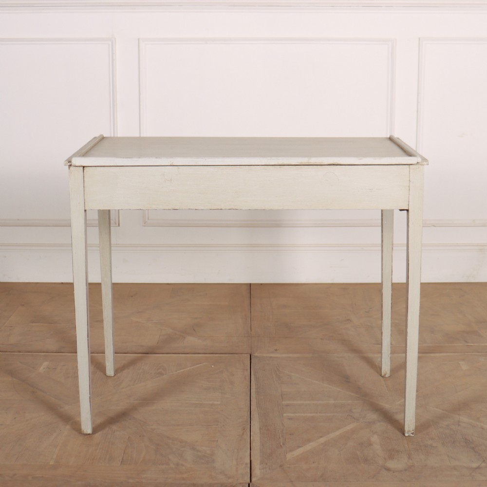 English Painted Lamp Table View V