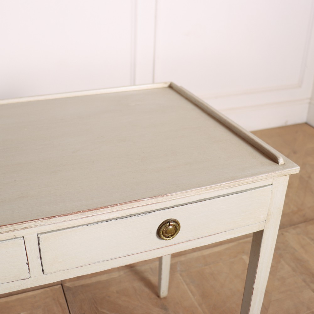 English Painted Lamp Table View VII