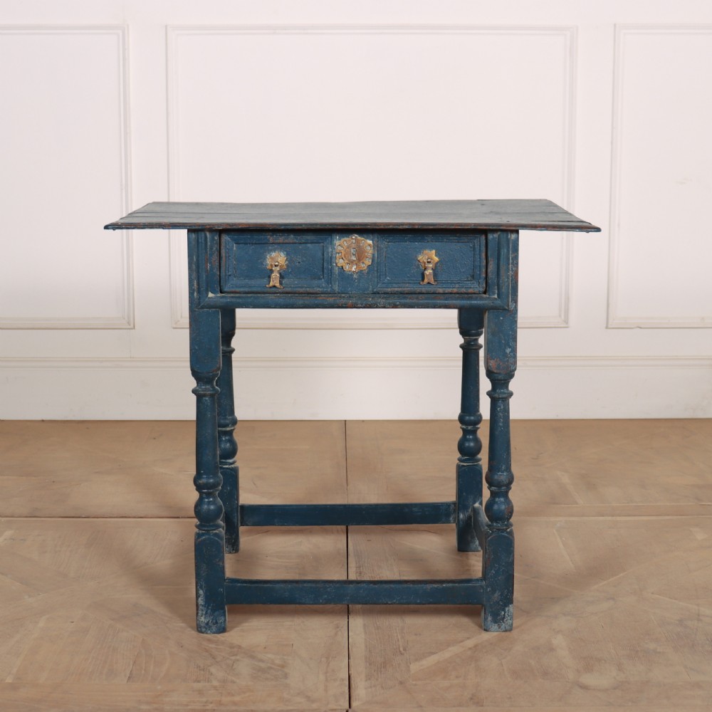 18th Century Painted Lamp Table