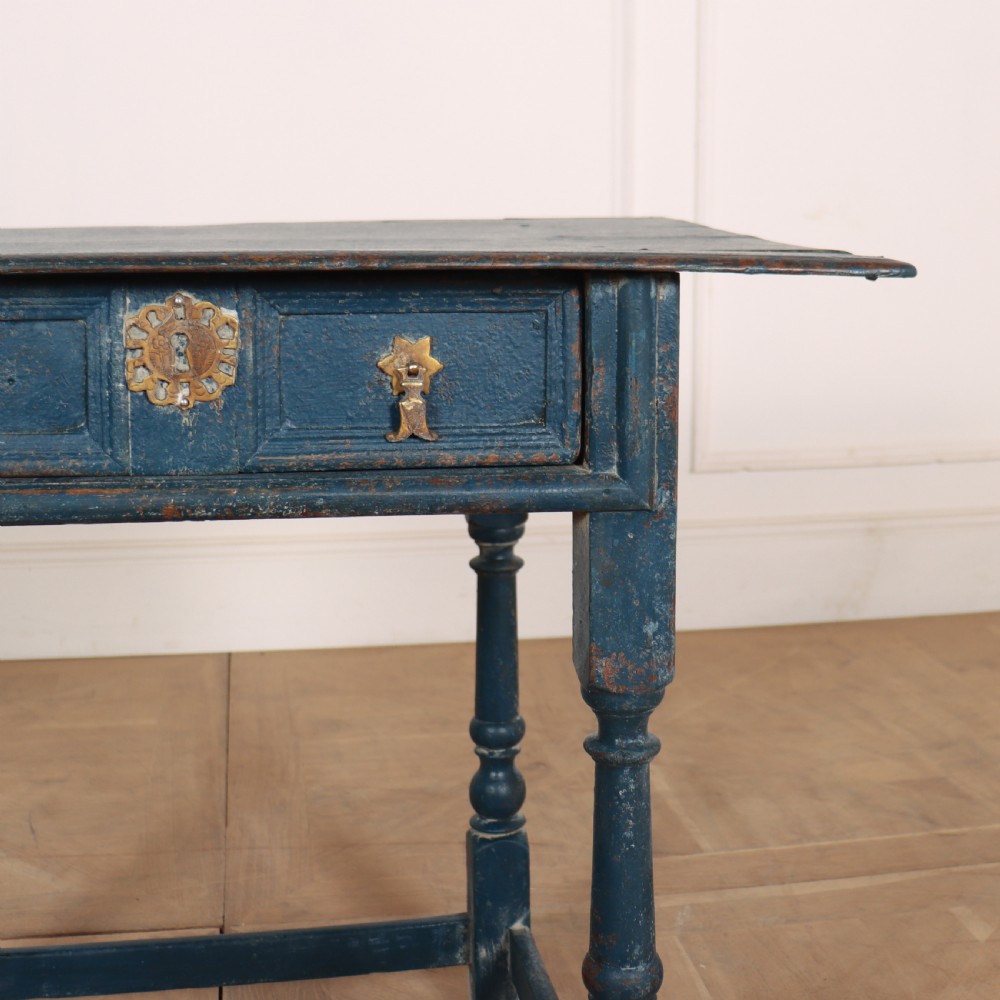 18th Century Painted Lamp Table View II