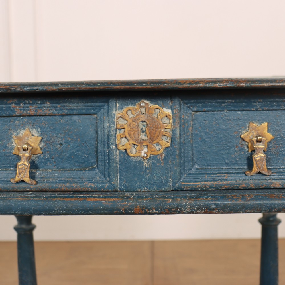 18th Century Painted Lamp Table View IV