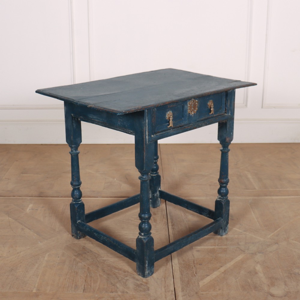 18th Century Painted Lamp Table View VI