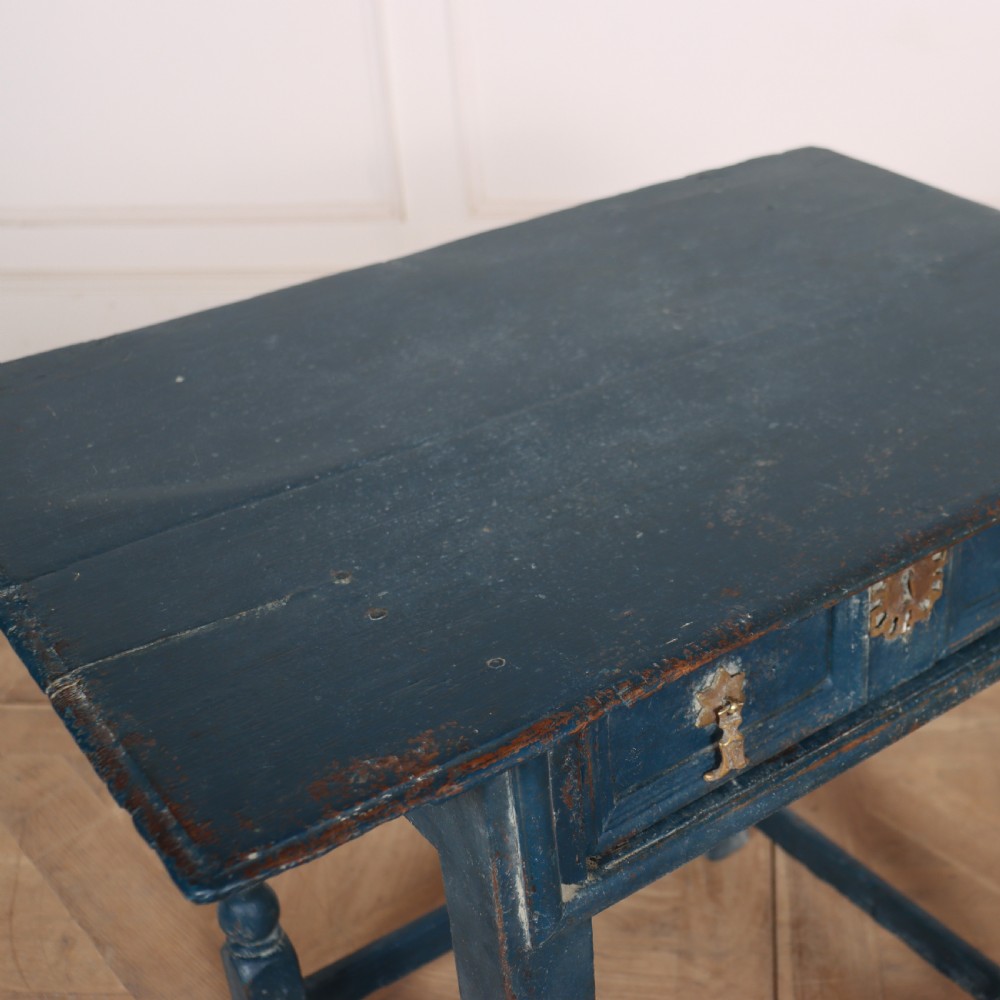 18th Century Painted Lamp Table View VII