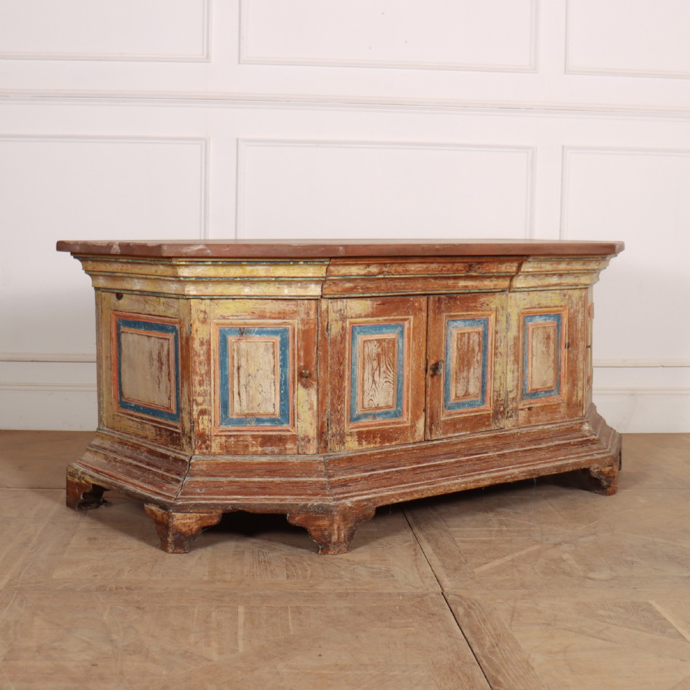 18th Century Swedish Original Painted Base