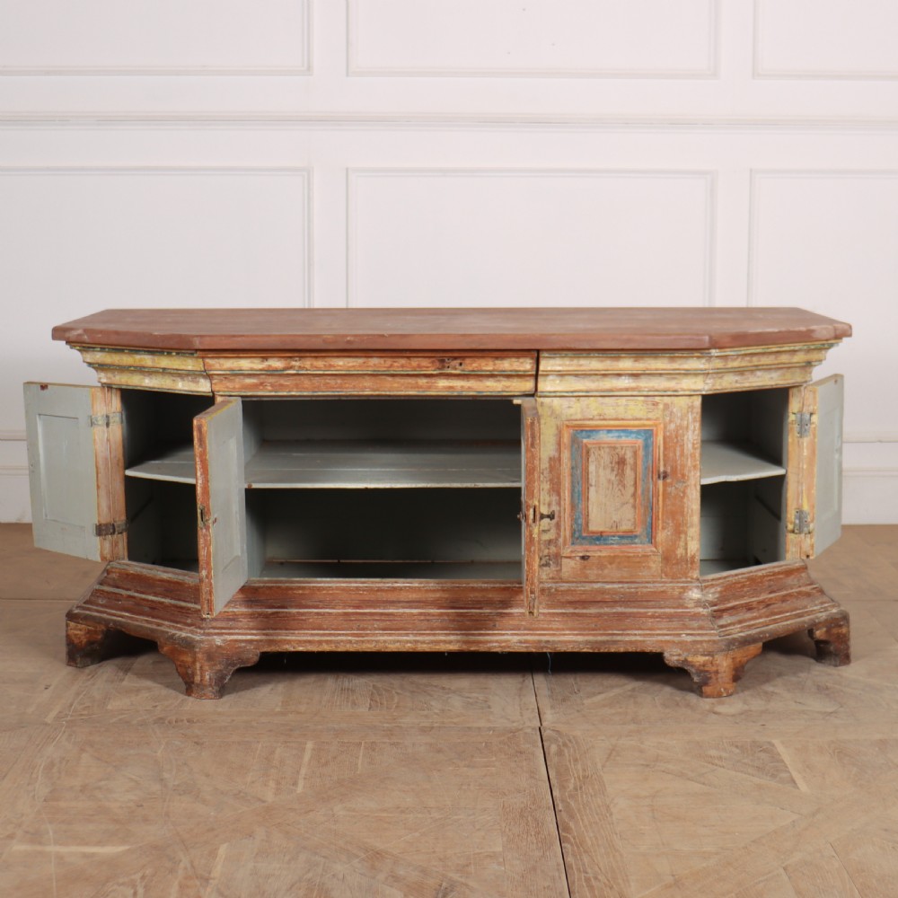 18th Century Swedish Original Painted Base View VII
