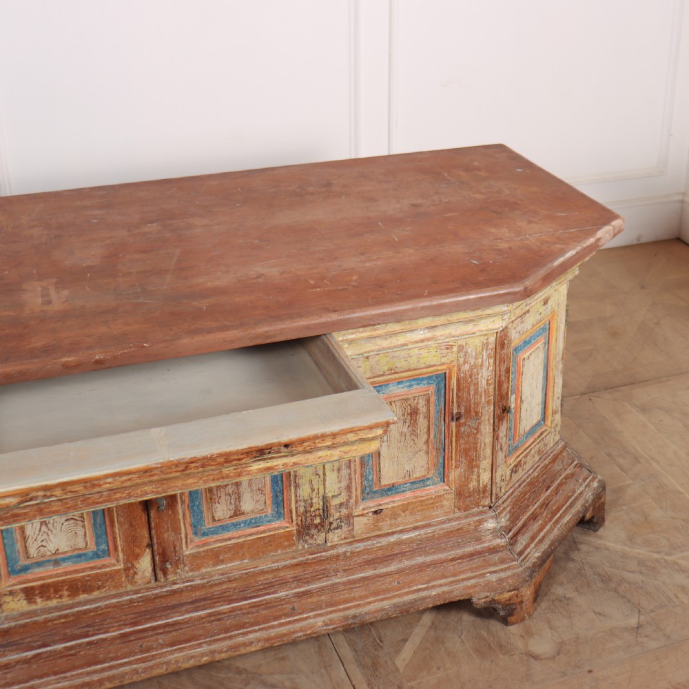 18th Century Swedish Original Painted Base View IX