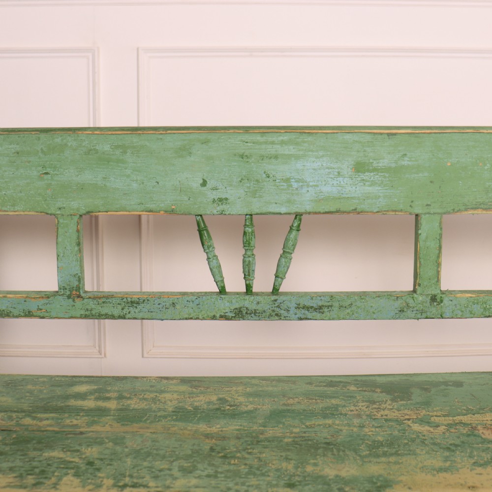 Austrian Original Painted Bench View VIII
