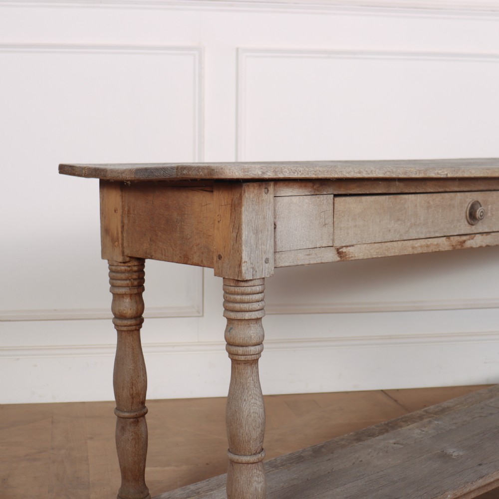 French Oak Console Table View II