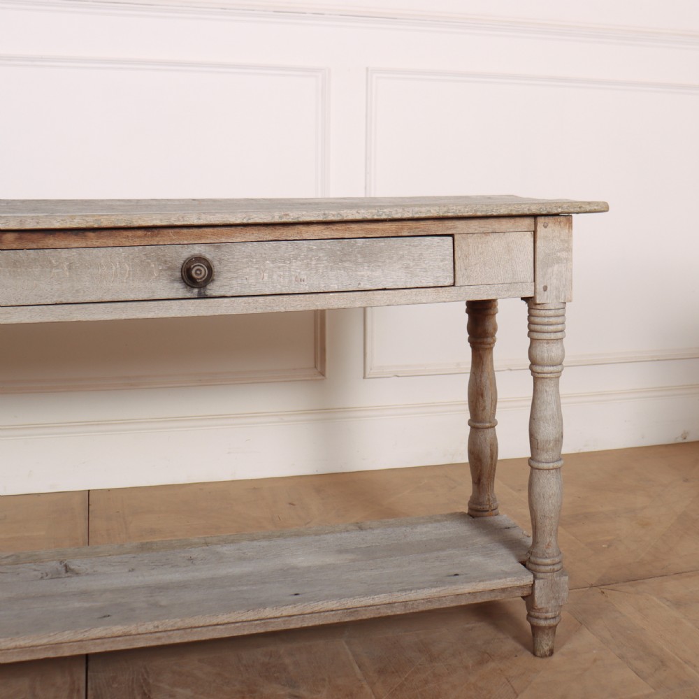 French Oak Console Table View III