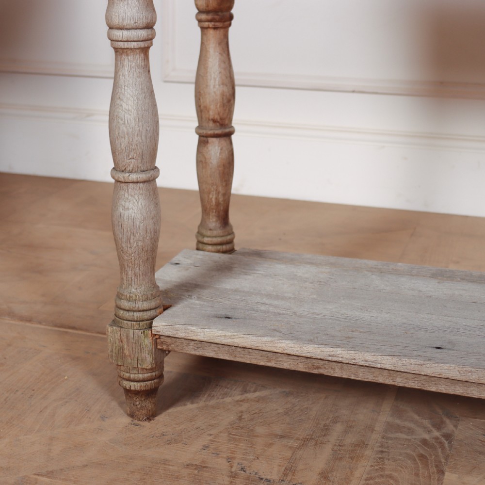 French Oak Console Table View V