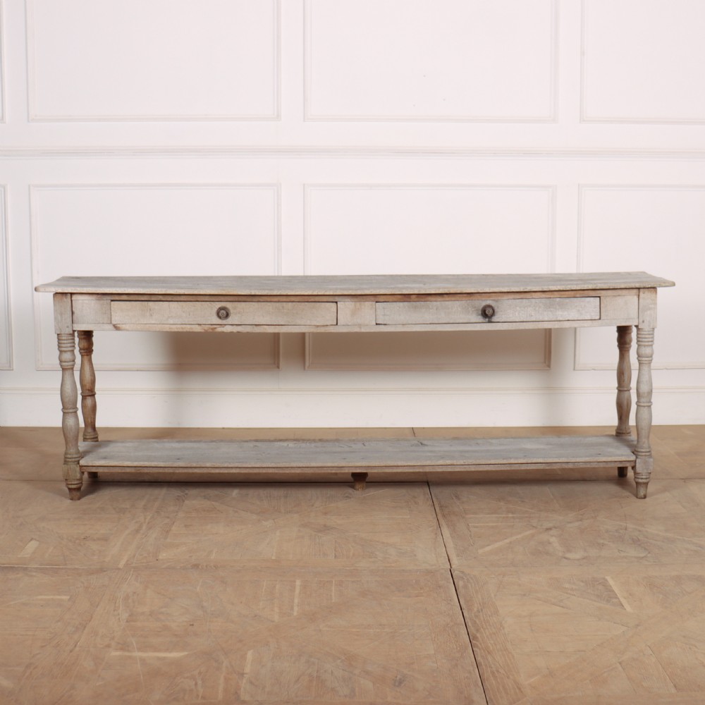 French Oak Console Table View VI