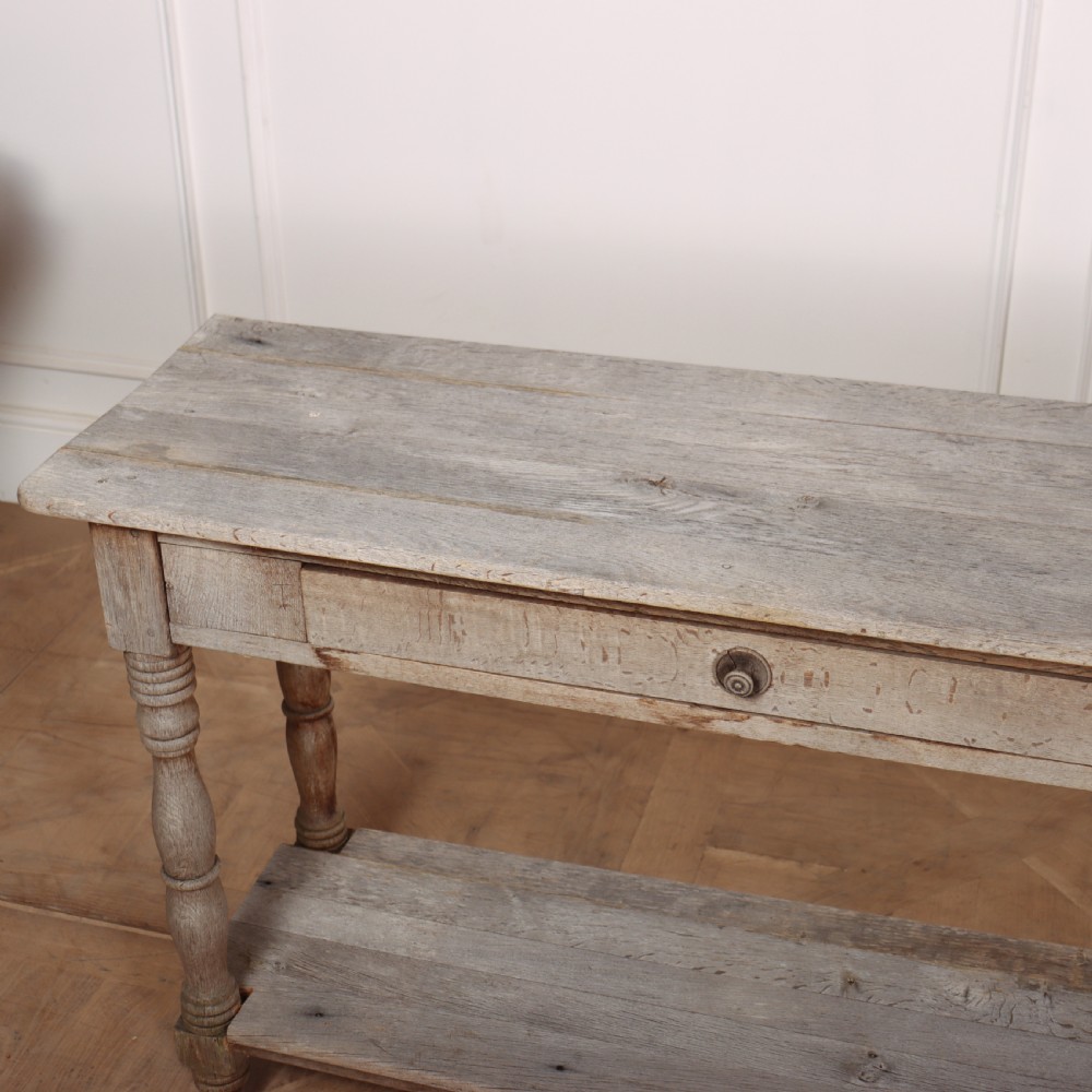 French Oak Console Table View VII