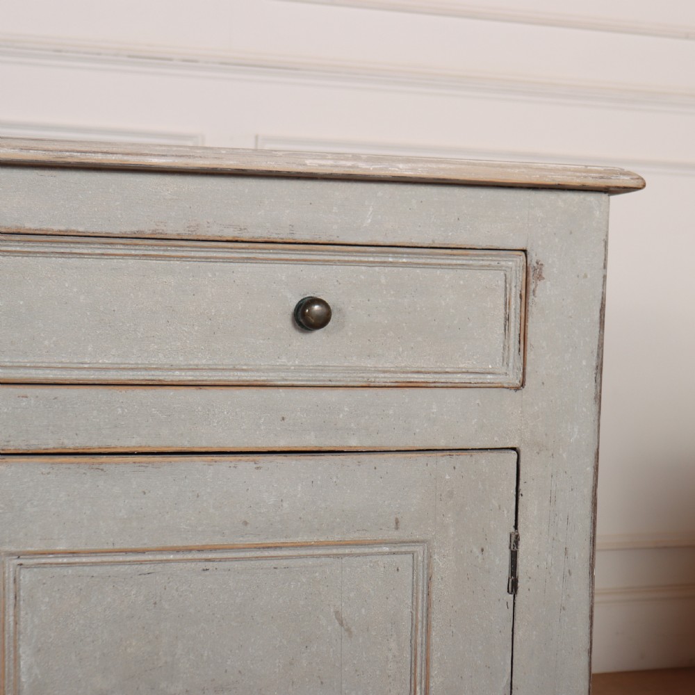 English Painted Oak Dresser Base View IV