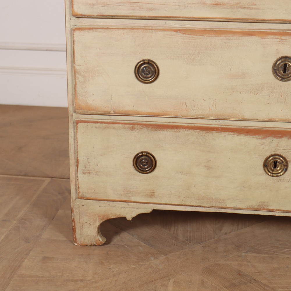 Swedish Painted Pine Commode View II