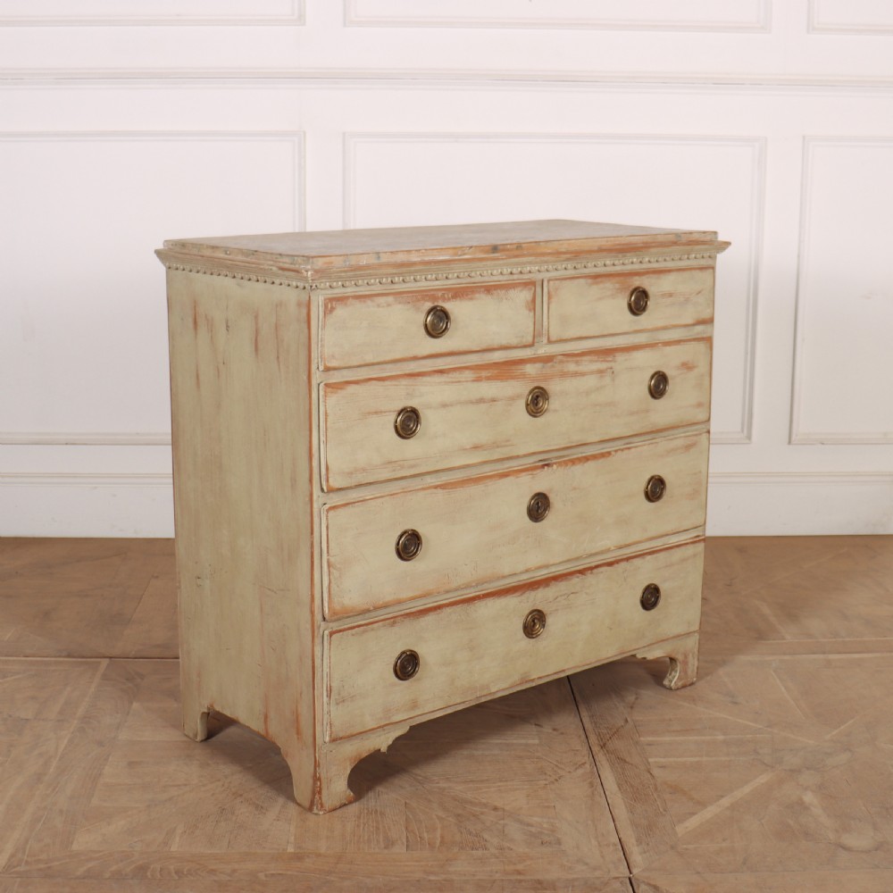 Swedish Painted Pine Commode View VI