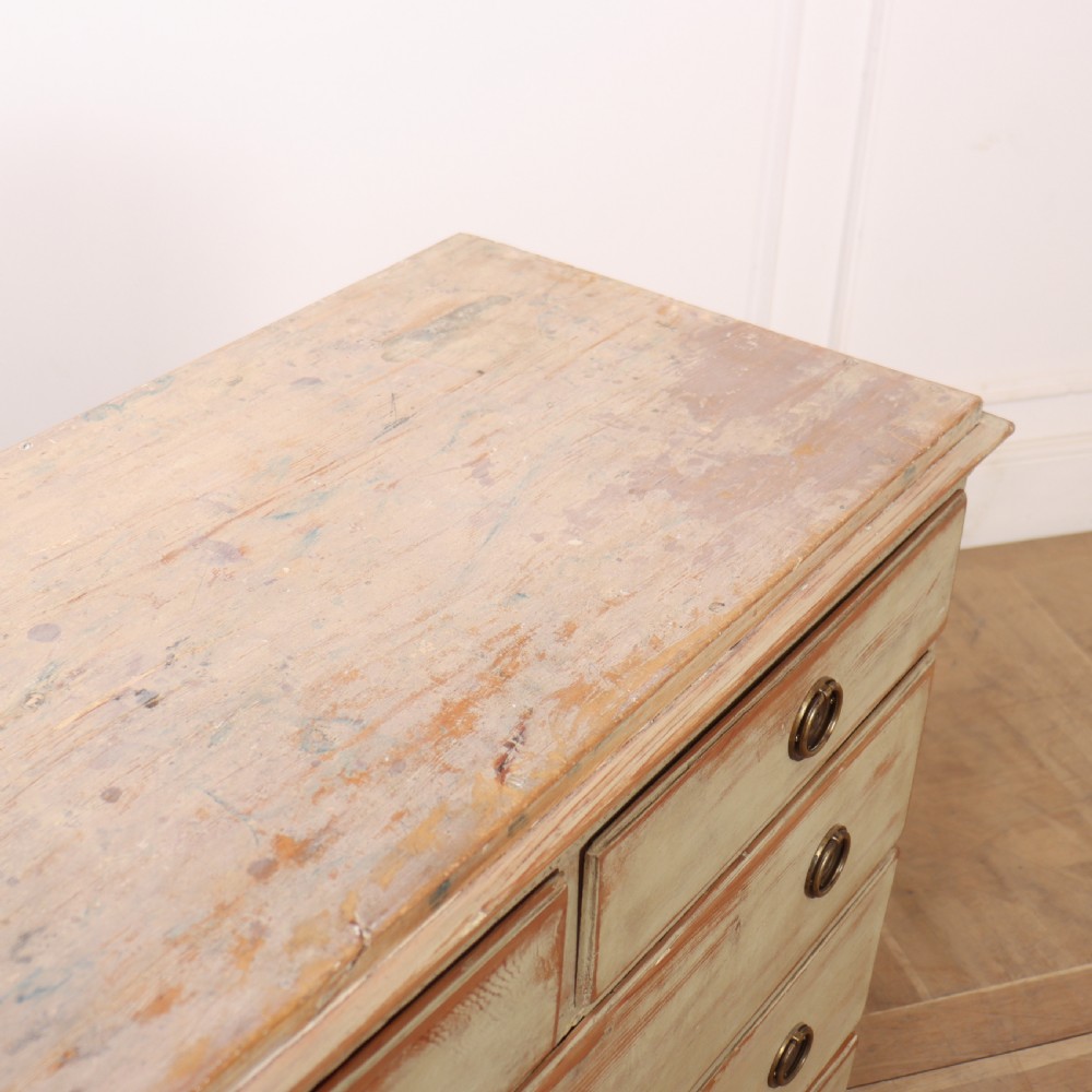 Swedish Painted Pine Commode View VII