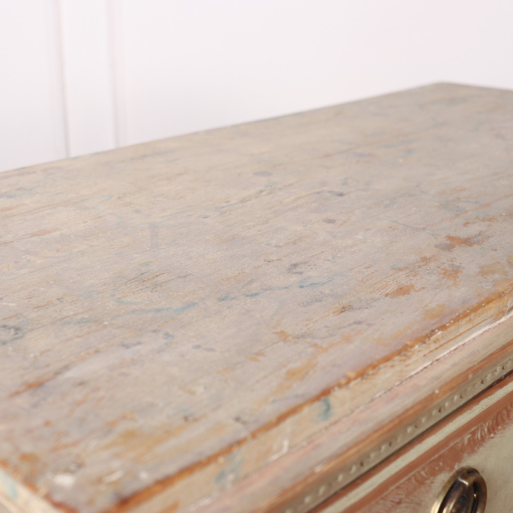 Swedish Painted Pine Commode View IX