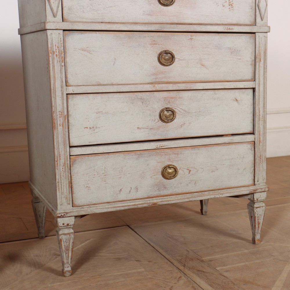 Pair of Swedish Painted Commodes View VI