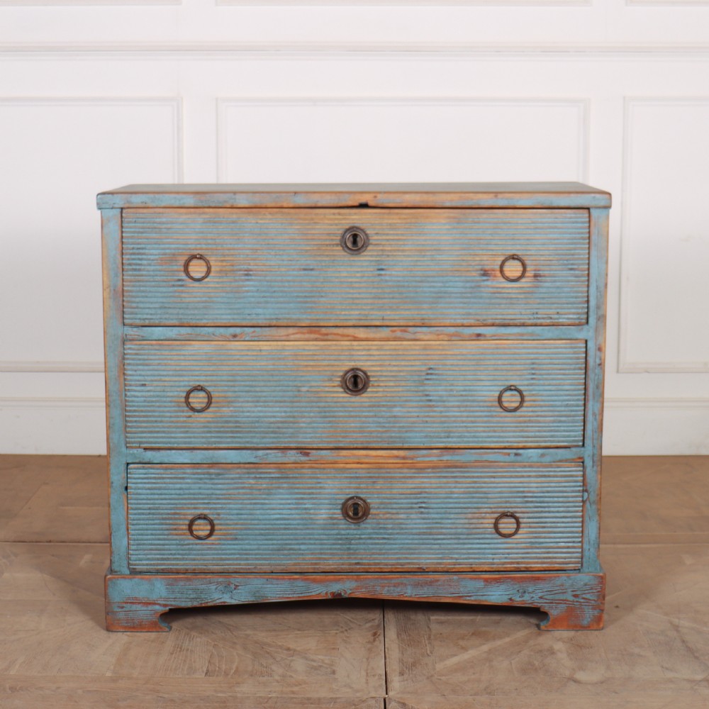 Antique Swedish Painted Commode