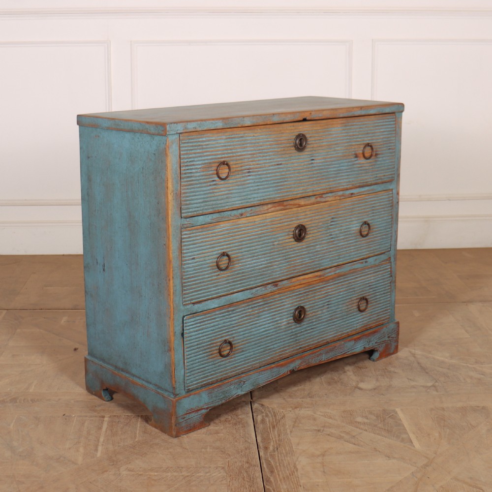Antique Swedish Painted Commode View IV