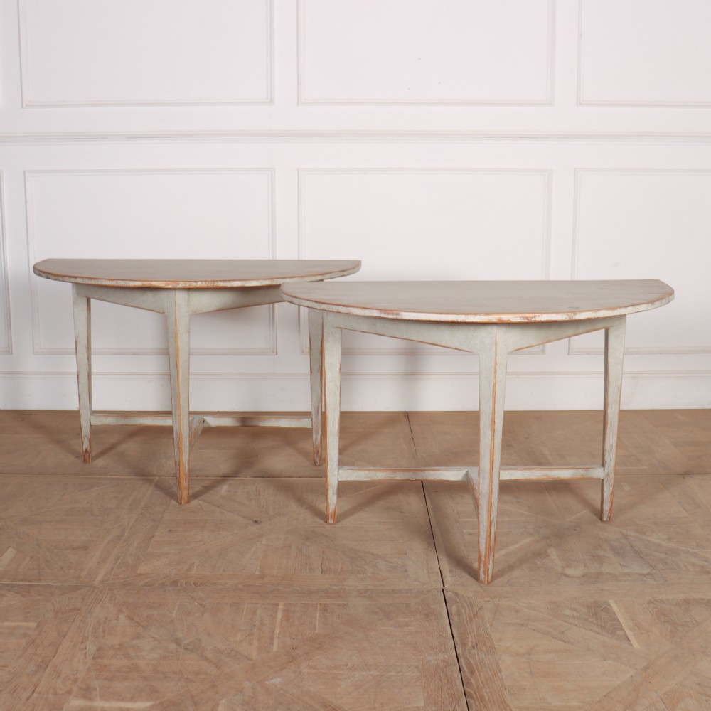 Swedish Painted Dining Table View VIII