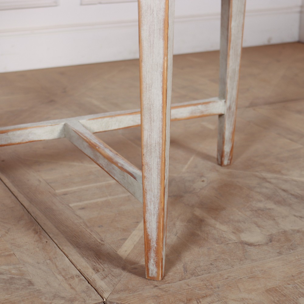 Swedish Painted Dining Table View IX